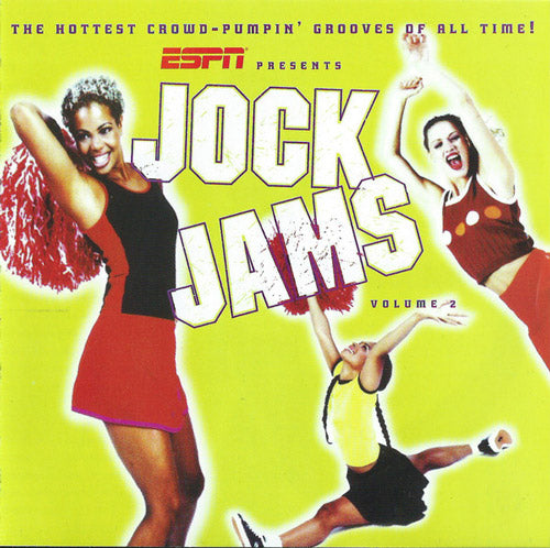 ESPN Presents Jock Jams Volume 2 (CD Compilado usado) (VG+) box 1