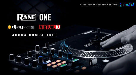 THE RANE® ONE AHORA ES COMPATIBLE CON DJAY PRO AI DE ALGORIDDIM Y VIRTUAL DJ