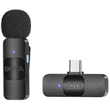 Boya BY-V10 – Micrófono Inalámbrico Ultra Compacto y Portable con Conector USB-C myhd.cl