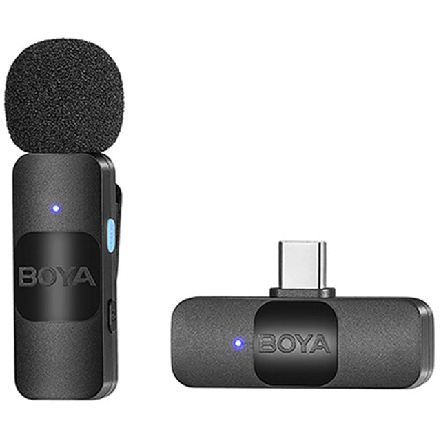Boya BY-V10 – Micrófono Inalámbrico Ultra Compacto y Portable con Conector USB-C myhd.cl