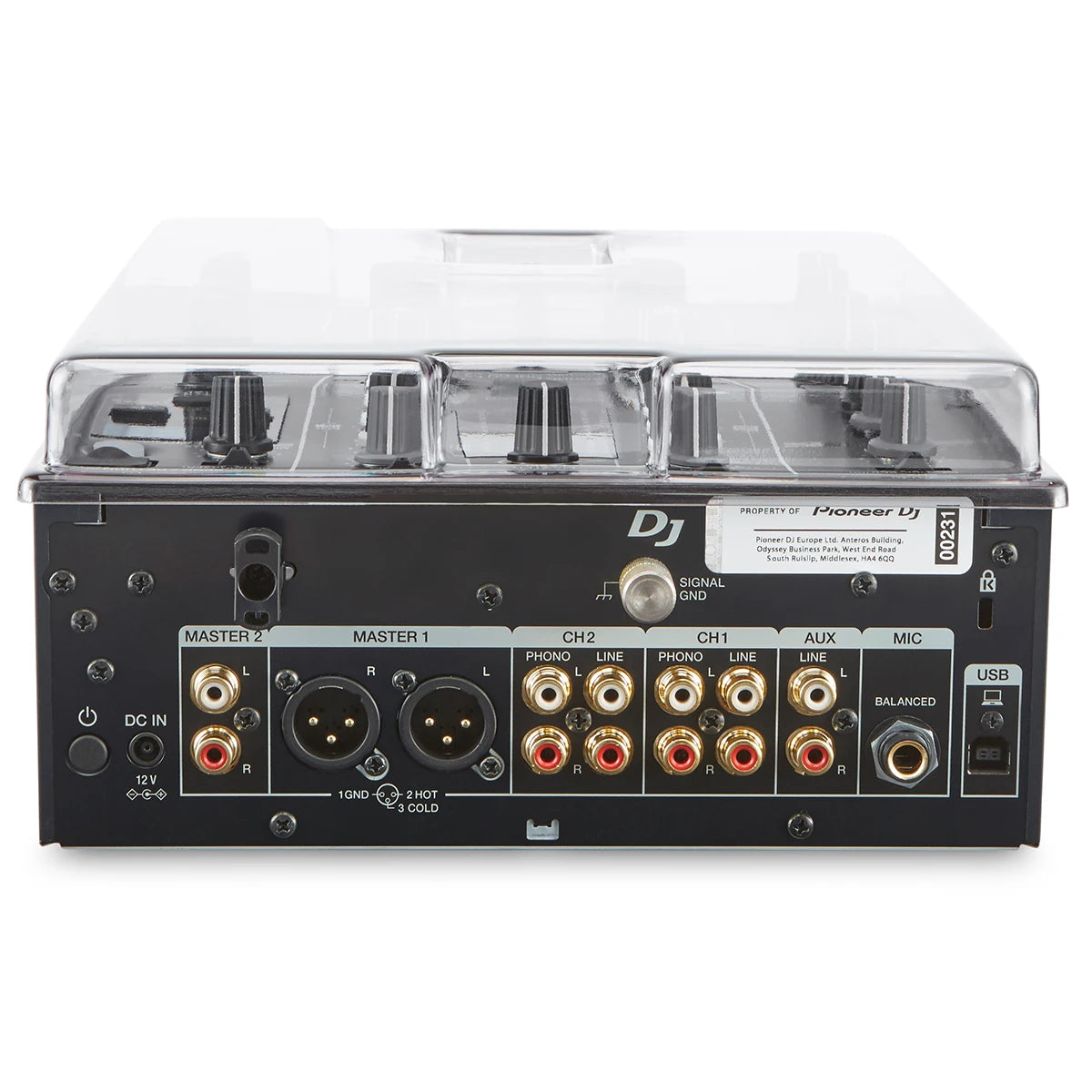 Decksaver – Tapa Protectora para Pioneer DJ DJM-250MK2 / DJM450 MYHD.CL