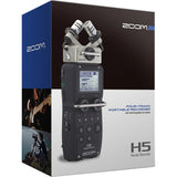 Grabadora Portátil Zoom H5 Handy Recorder con Micrófonos Intercambiables myhd.cl