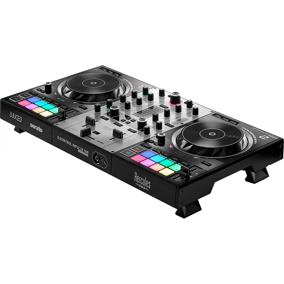 Controlador DJ Hercules DJControl Inpulse 500 Silver Edition myhd.cl