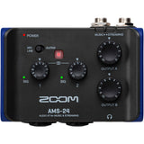 Interfaz De Audio Para Streaming Y Músicos Zoom AMS-24 2×4 USB-C (Ideal para TikTok e Instagram)