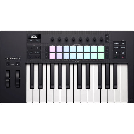 Novation Launchkey 25 MK4 - Teclado MIDI USB MYHD.CL