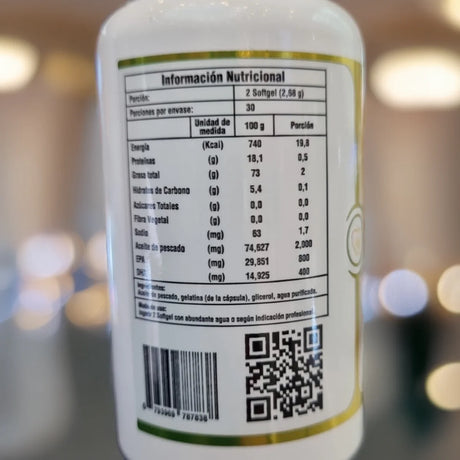 Omega 3 Vital 60 Capsulas MYHD.CL