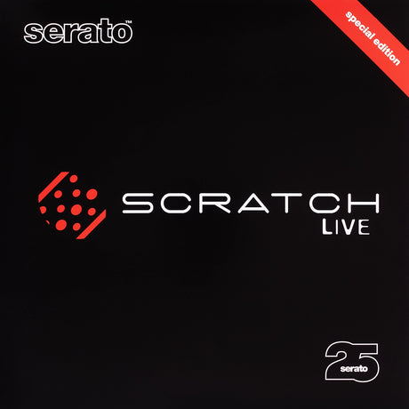 Vinilo Serato Scratch Live Control - Edición 25º Aniversario (Par de 12”) (CAJA SORPRESA)