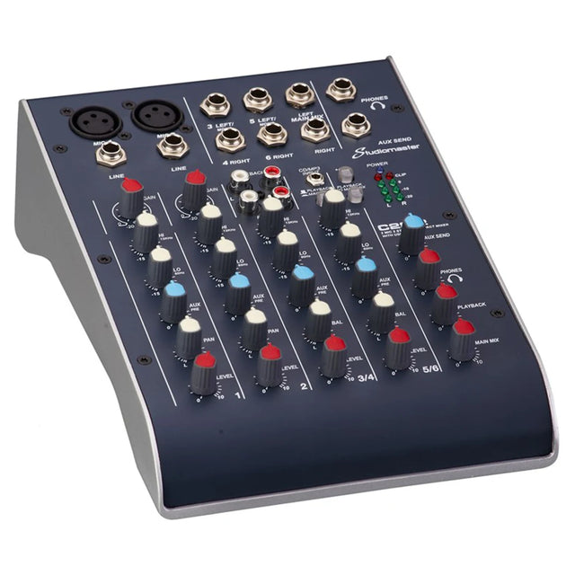 Studiomaster C2S-2 – Mezclador Compacto de 4 Canales myhd.cl