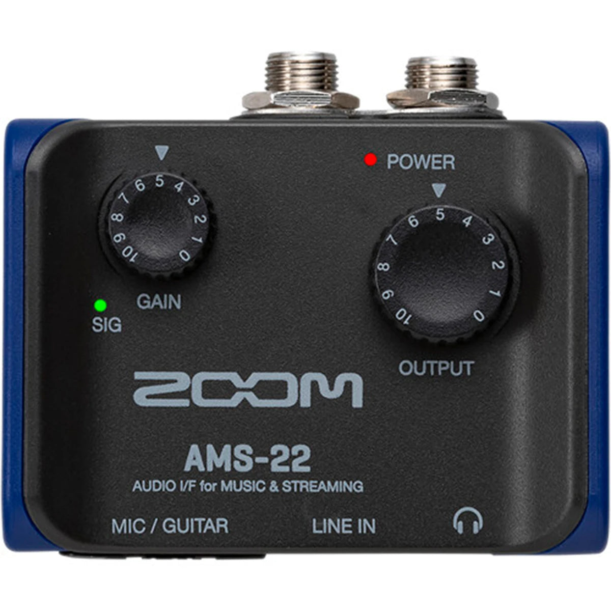 Zoom AMS-22 – Interfaz de Audio USB-C 2x2 para Músicos MYHD.CL