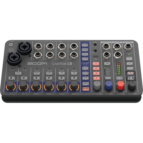 Zoom LiveTrak L-6 – Mezclador Digital Compacto myhd.cl