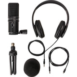 Zoom ZUM-2 Podcast Mic Pack – Kit Completo para Podcasting y Streaming myhd.cl