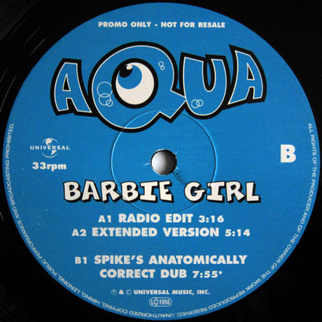 Aqua – Barbie Girl (Vinilo usado) (VG+) BOX 1