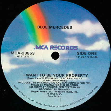 Blue Mercedes – I Want To Be Your Property