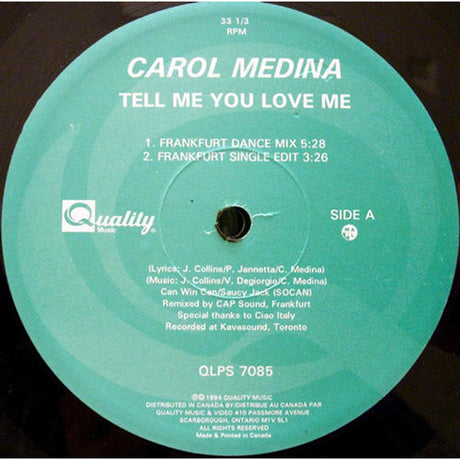 Carol Medina – Tell Me You Love Me - Año_90 | myhd.cl