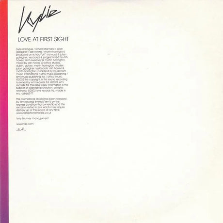 Kylie* – Love At First Sight - CD MYHD.cl