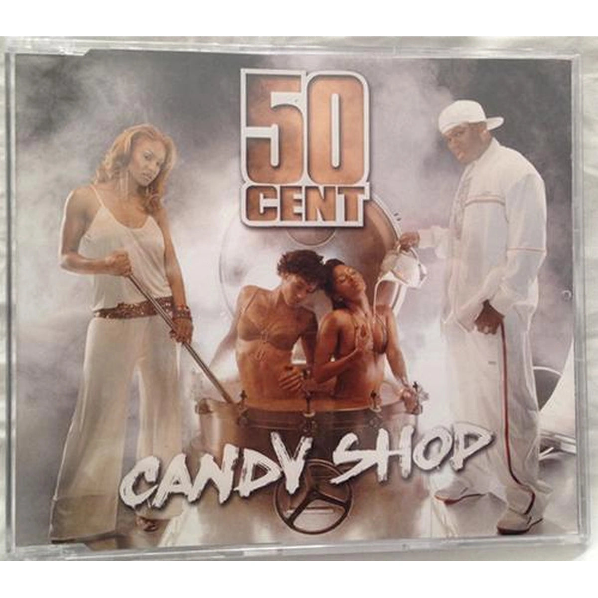 CD Single Candy Shop de 50 Cent (VG+) - Shady Records 2005 Gangsta Música Hip Hop myhd.cl - CDs &amp; Maxis