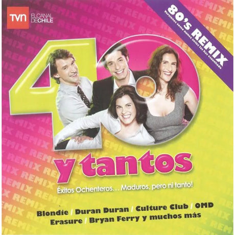 Various – 40 y Tantos - 80's Remix (3CD) - CD MYHD.cl