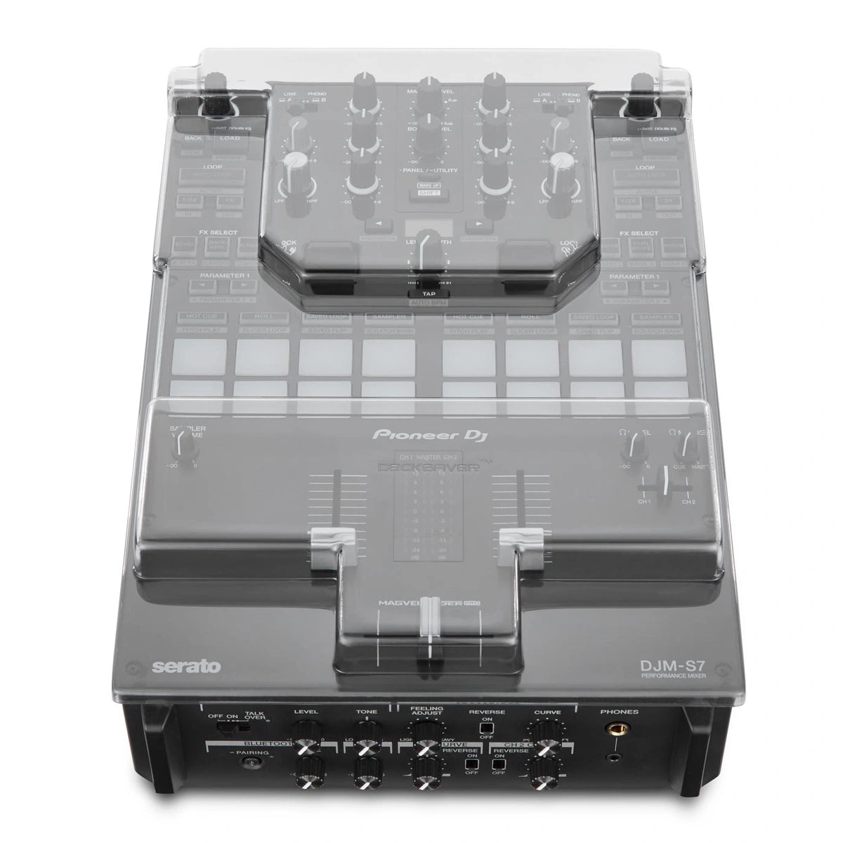 Decksaver Tapa Protectora para Pioneer DJM-S7 (Cubierta super resistente) | myhd.cl