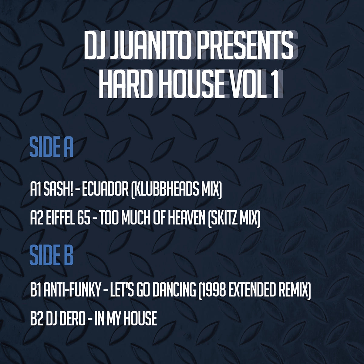 Dj Juanito Presents Hard House Vol 1  (Vinilo Nuevo)