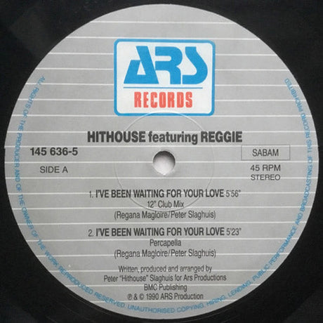 Hithouse Featuring Reggie – I've Been Waiting For Your Love - Año_90 | myhd.cl