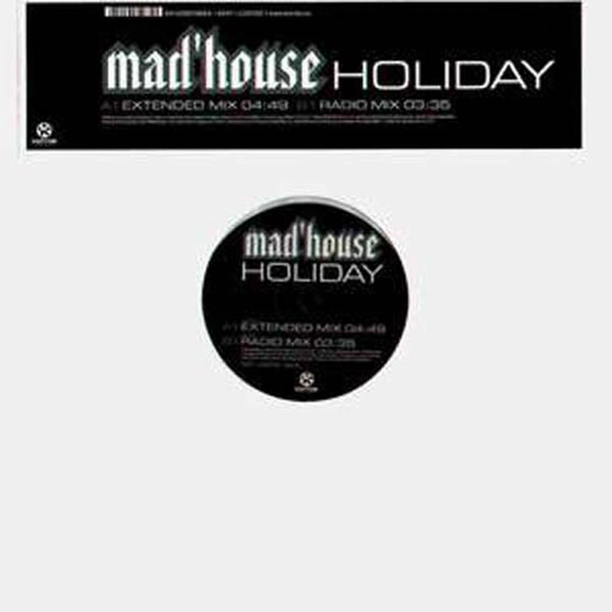 Mad'house ‎– Holiday (Vinilo usado) (VG+) - Año_2000 | myhd.cl