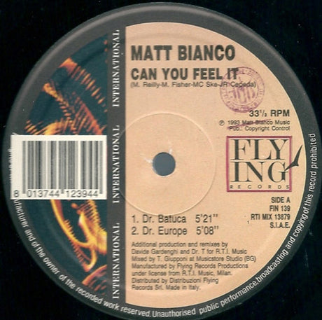 Matt Bianco – Can You Feel It