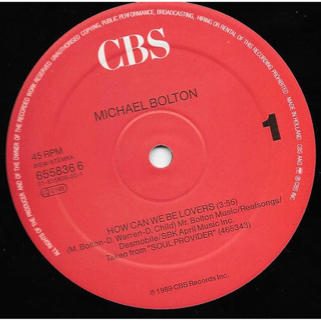 Michael Bolton – How Can We Be Lovers  - Año_80 | myhd.cl