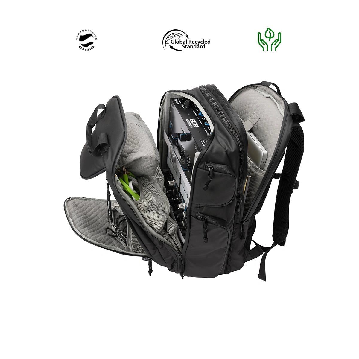 Mochila Magma SOLID BLAZE PACK 120 (Fabricada con botellas de plástico recicladas) - Ableton Push 2 | myhd.cl