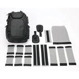 Mochila reciclada con compartimentos modulares para equipo electrónico. myhd.cl - Ableton Push 2