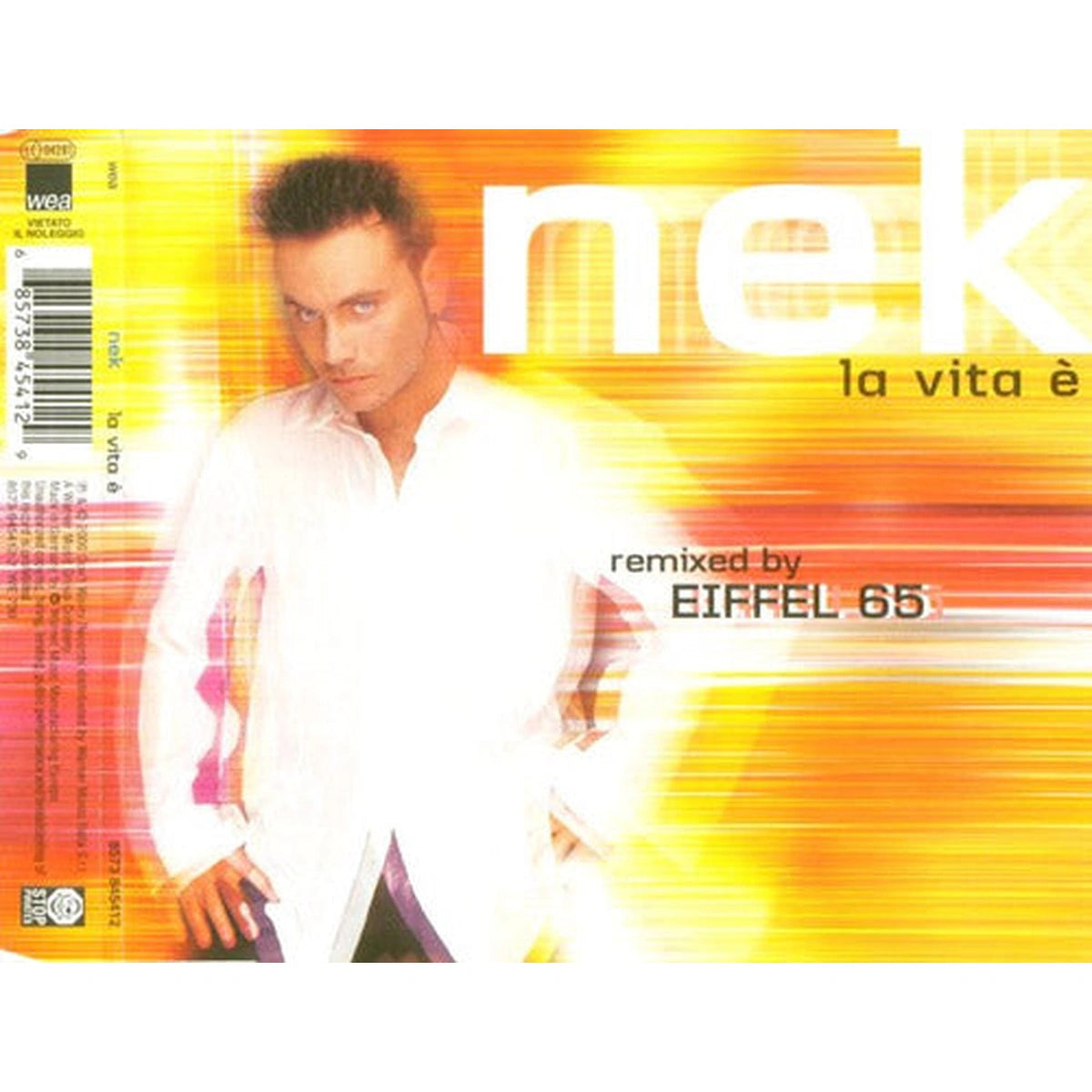 Nek – La Vita È (CD Maxi Single) usado (VG+) Box 1 - CDs &amp; Maxis | myhd.cl