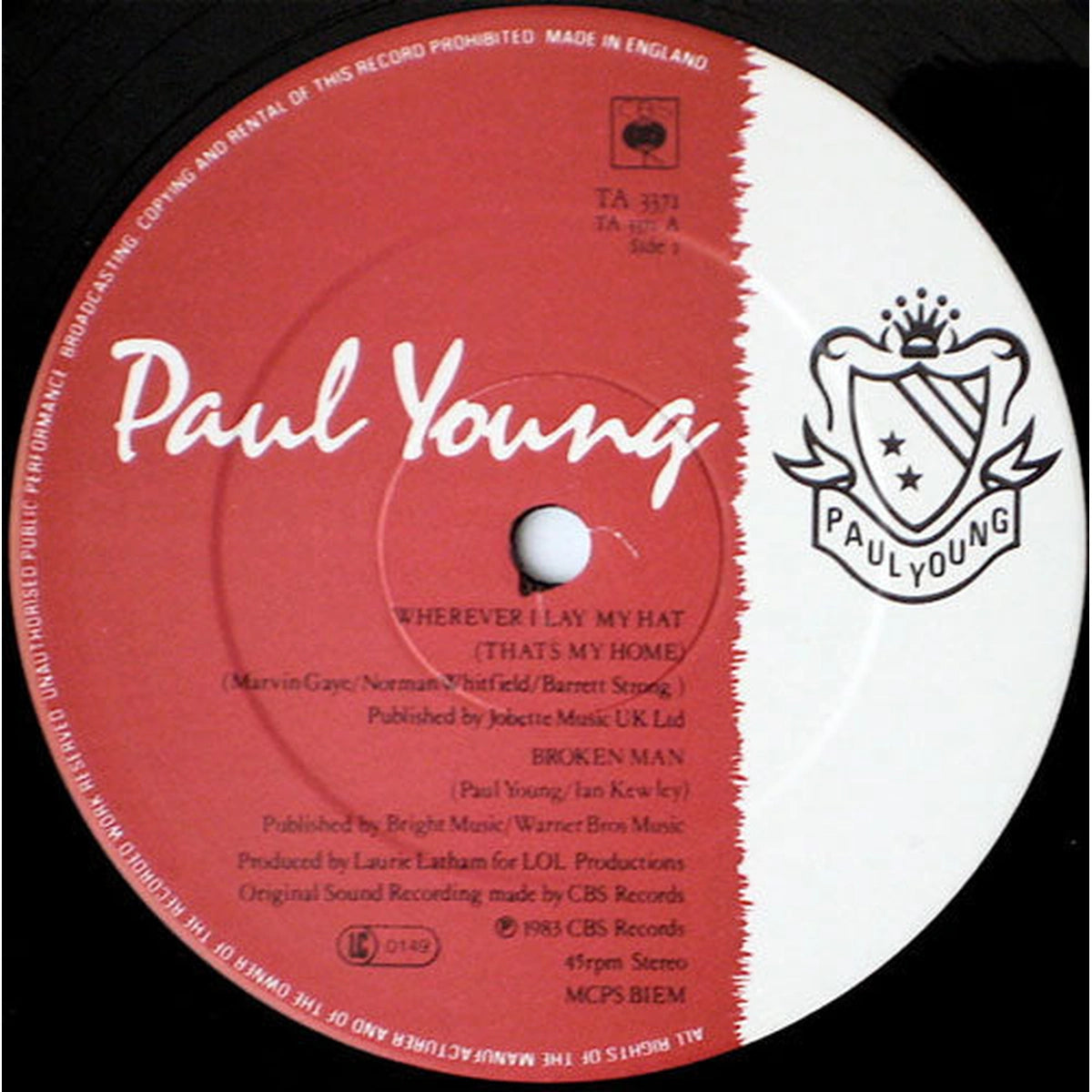 Paul Young – Wherever I Lay My Hat / Broken Man / Sex - Año_80 | myhd.cl
