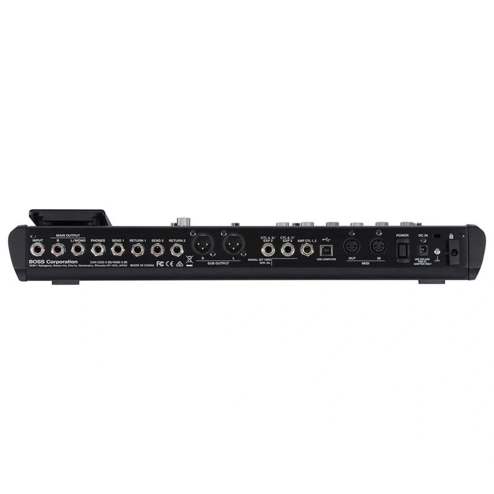 Pedalera multiefecto Boss GT-1000 - Bluetooth - Imagen optimizada para myhd.cl