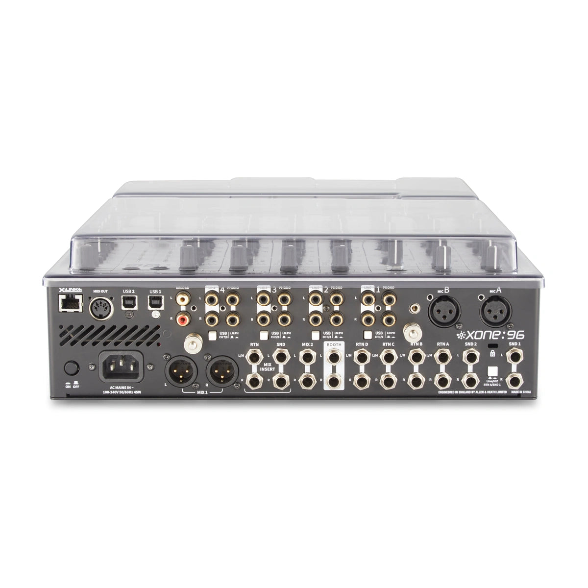 (PRE-VENTA) ENTREGA EN JUNIO Decksaver (Tapa protectora) Allen & Heath XONE 96 (Cubierta super Resistente) | myhd.cl