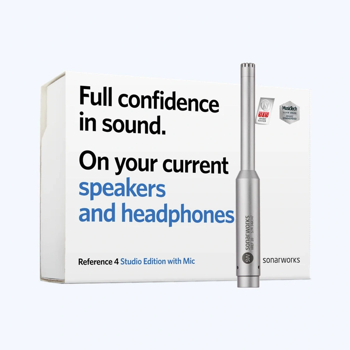 Sonarworks Reference 4 Studio Edition con Micrófono de Medición - Black Sale | myhd.cl