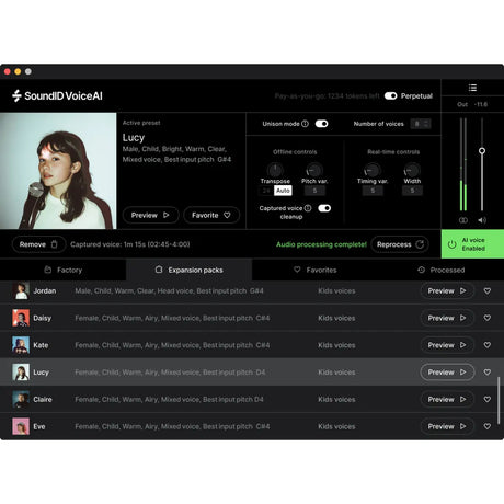 SoundID VoiceAI Kids Voices MYHD.CL