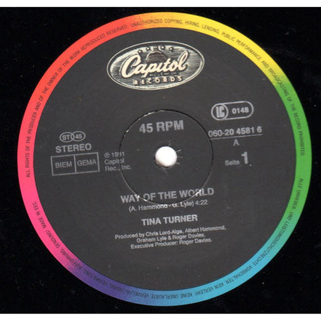 Tina Turner – Way Of The World - Año_80 | myhd.cl