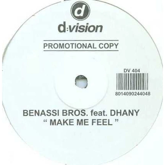 Benassi Bros. Feat. Dhany - Make Me Feel (12", S/Sided, Promo) - Vinilo MYHD.cl