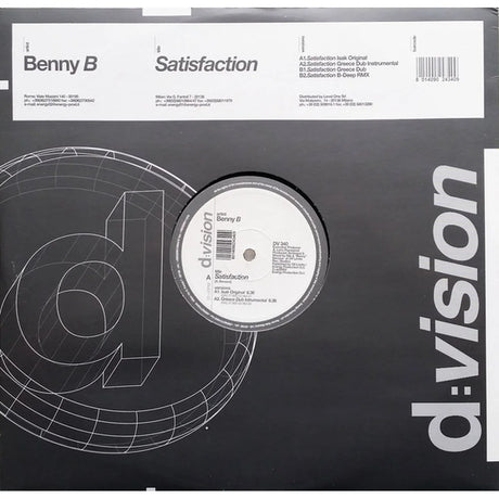 Benny B* - Satisfaction (12") - Vinilo MYHD.cl