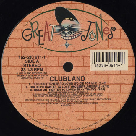 Clubland – Hold On (Tighter To Love) - Vinilo MYHD.cl
