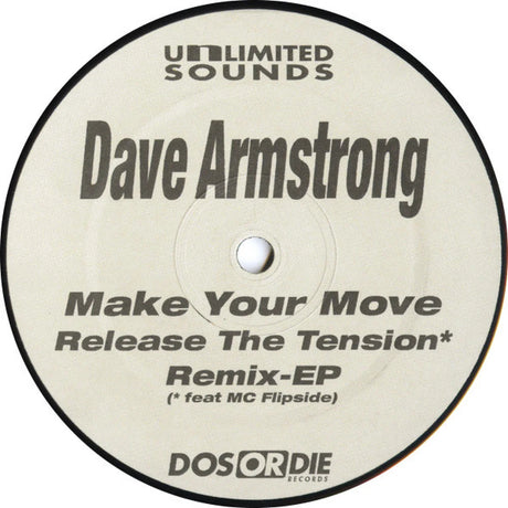Dave Armstrong – Remix-EP Make Your Move / Release The Tension - Vinilo MYHD.cl