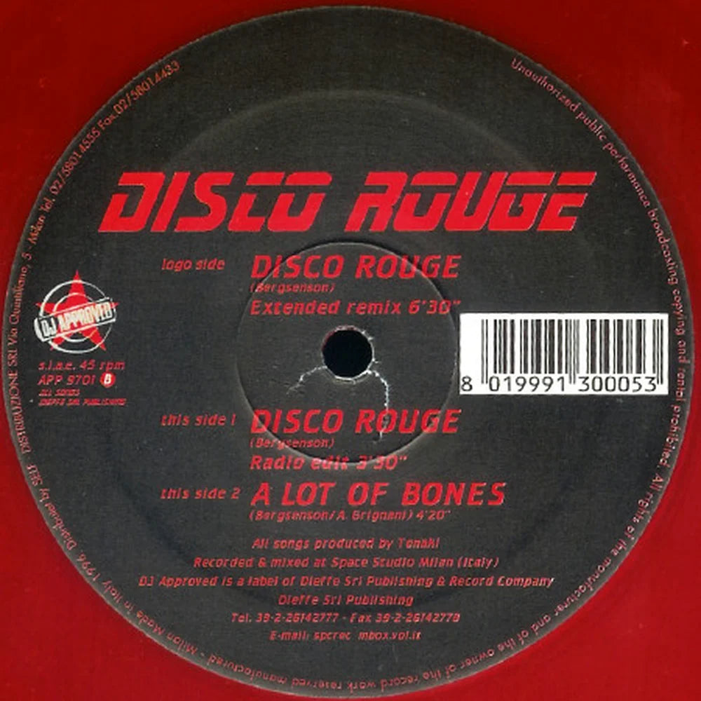 Disco Rouge – Disco Rouge - Vinilo MYHD.cl