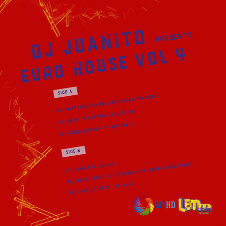 Dj Juanito Presents Euro House Vol 4 (Vinilo Nuevo) myhd.cl