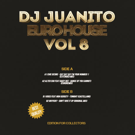 Dj Juanito Presents Euro House Vol 8 (Vinilo Nuevo) myhd.cl
