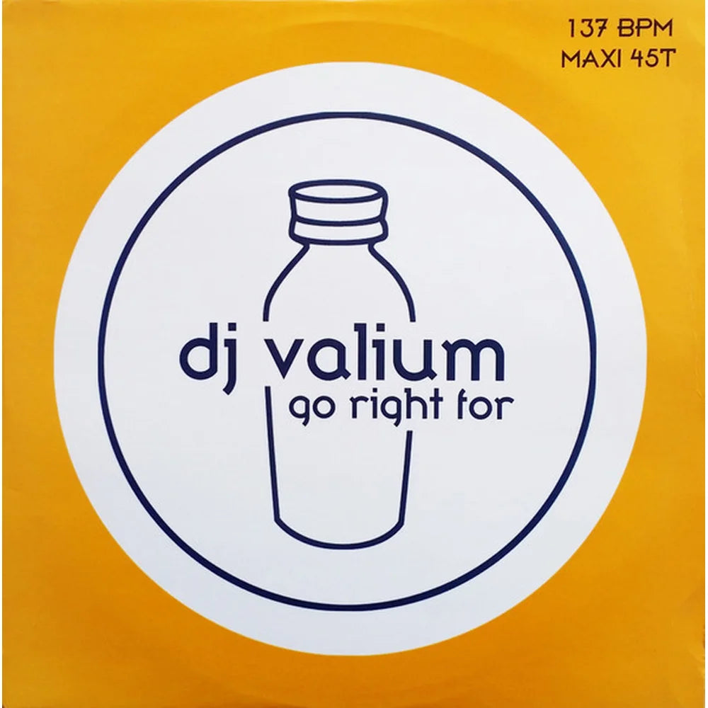DJ Valium - Go Right For (12", Maxi) - Vinilo MYHD.cl