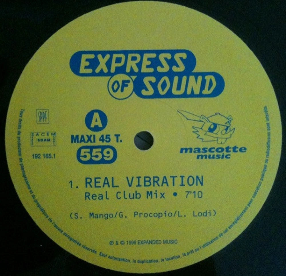 Express Of Sound - Real Vibration (12") - Vinyl Record MYHD.cl