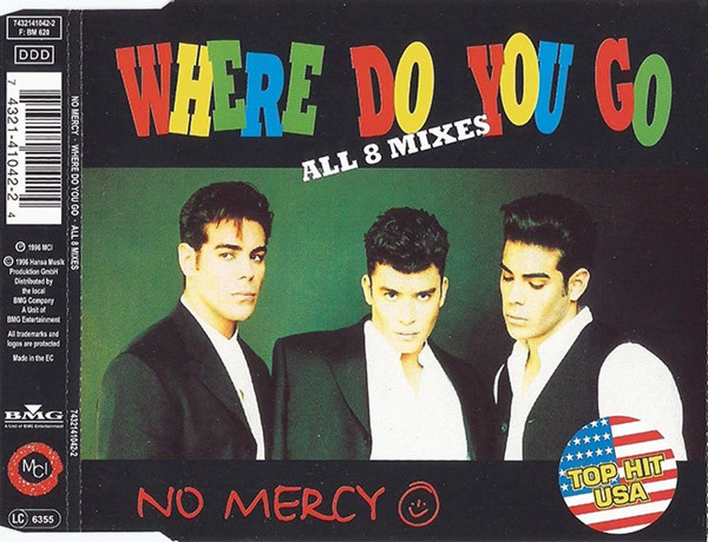 No Mercy - Where Do You Go - All 8 Mixes (CD, Maxi) - Vinyl Record MYHD.cl