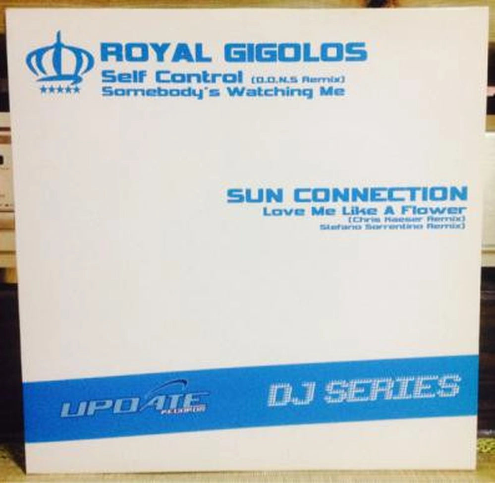 Royal Gigolos  Sun Connection - Self Control  Somebody's Watching Me  Love Me Like A Flower (12") - Vinyl Record MYHD.cl