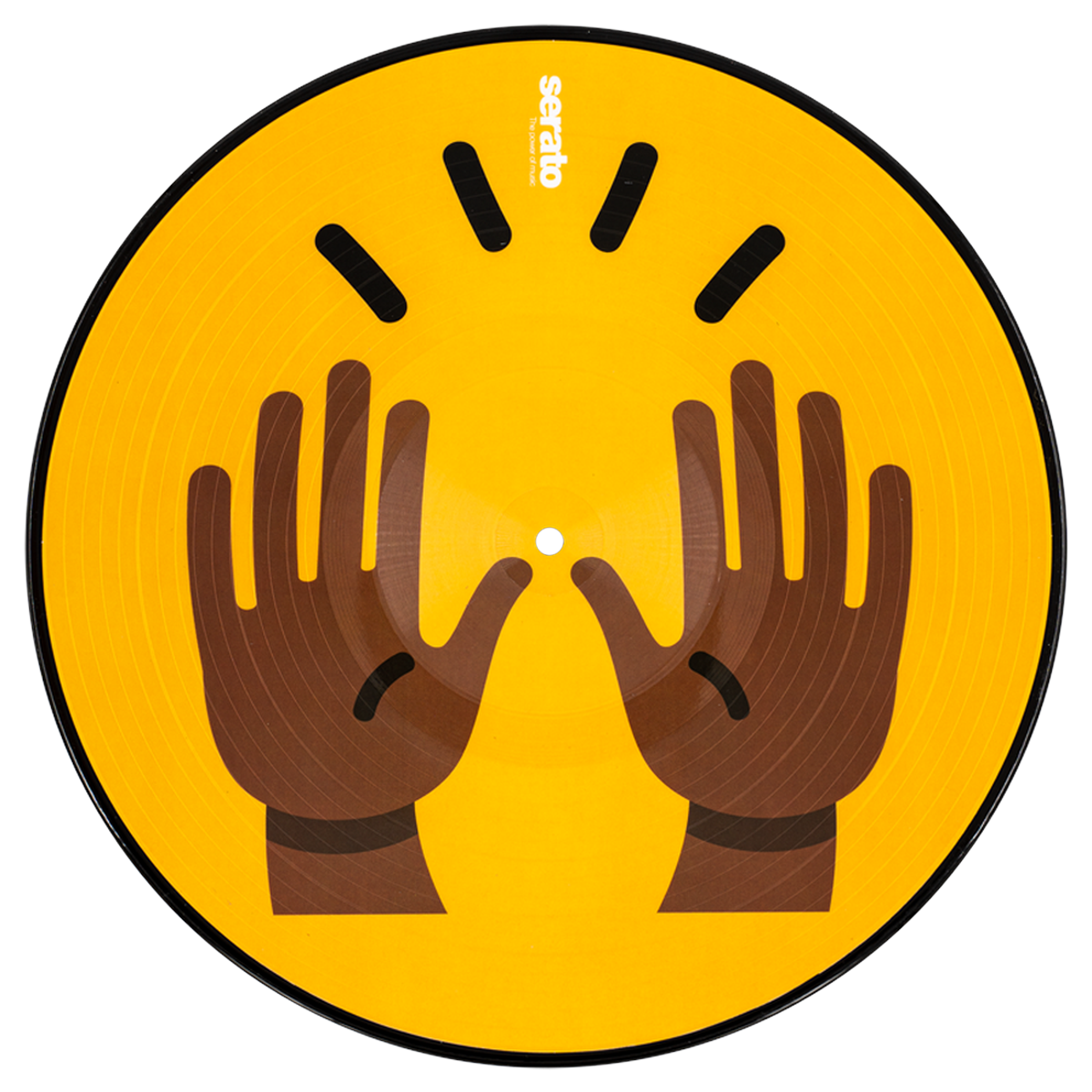 Vinilo Serato 12" Emoji Series #1 Hands (Par) - Black Sale | myhd.cl