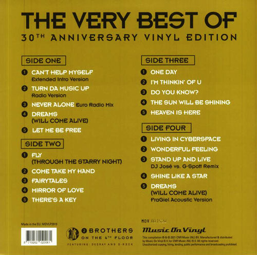 2 Brothers On The 4th Floor Featuring Desray & D-Rock – The Very Best Of 30th Anniversary (Vinilo Doble Nuevo) BOX 9