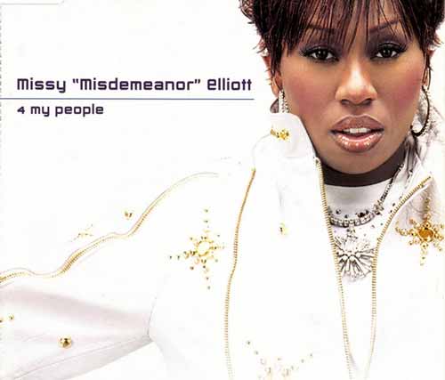 Missy "Misdemeanor" Elliott ‎– 4 My People (CD Maxi Single) usado (VG+) BOX 7